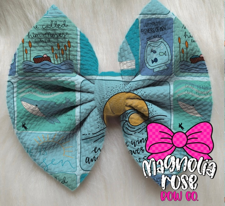 He is Risen- Blue Patchwork