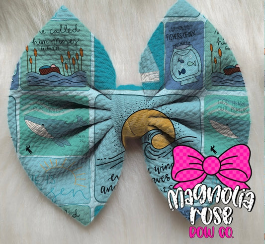 He is Risen- Blue Patchwork